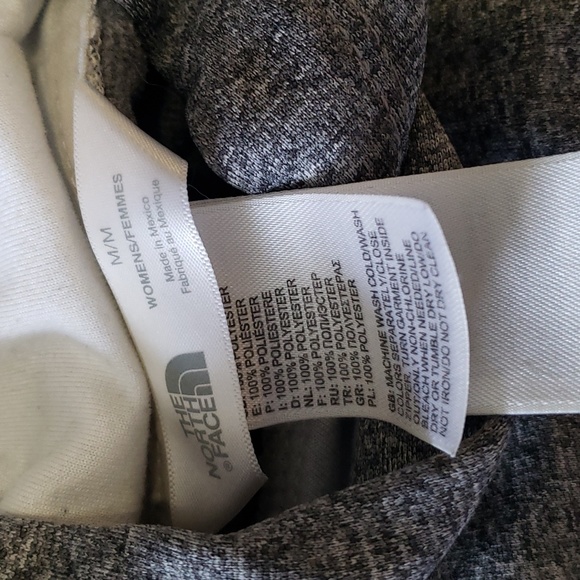 The North Face Womens Gray Hoodie size M - Picture 2 of 4